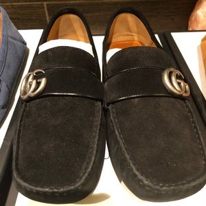 Gucci suede driver